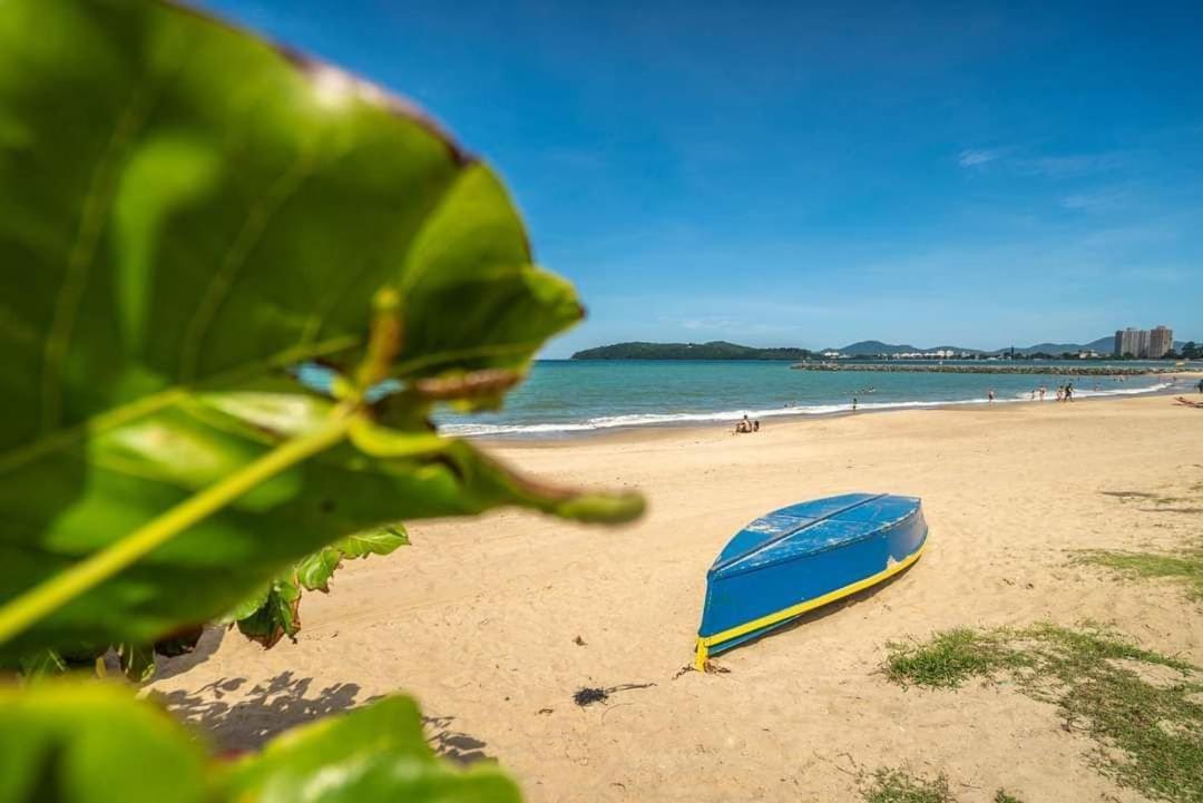 10° Andar, Vista Linda! 200M Praia, 15Km Parque Piçarras Kültér fotó